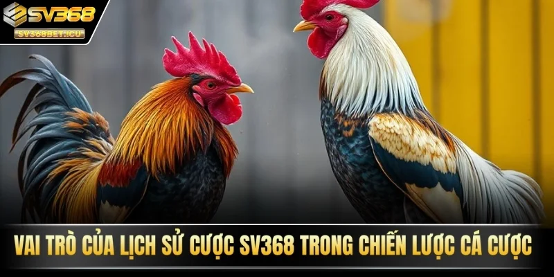 Vai trò của lịch sử cược SV368 trong chiến lược cá cược